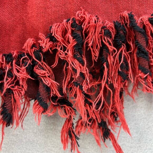 Levi's 501XX Women's Denim Shorts Size W33 Custom Cutoff Fringe Summer Must Have - Picture 3 of 14